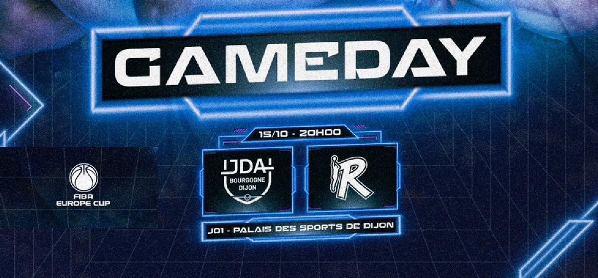 LIVE FIBA EC - JDA Dijon vs UNA Hotels Reggio Emilia, la diretta streaming