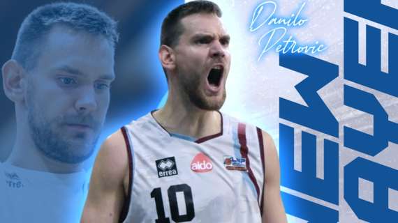 UFFICIALE A2 - Danilo Petrovic è un giocatore della Pallacanestro Roseto