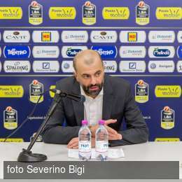 Lega A - Trento, il commento di Maurizio Buscaglia dopo la prima vittoria in campionato