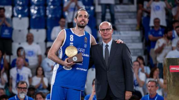 Amedeo Della Valle è il Best Assistman Frecciarossa delle LBA Finals Unipol 2025