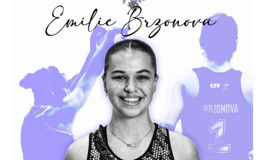 A1 F - Emilie Brzonova confermata dal Faenza Basket Project
