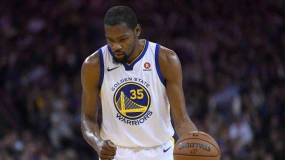 NBA - Warriors: Kevin Durant esce contro i Suns per infortunio