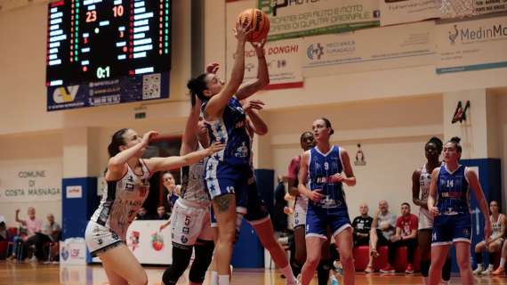 A2 F - La Halley Thunder Matelica crolla nella ripresa a Costa Masnaga