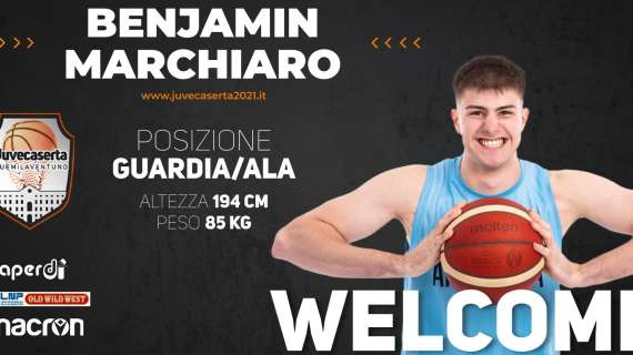 Serie B - Paperdi Juvecaserta allunga il roster con Benjamin Marchiaro Fiore