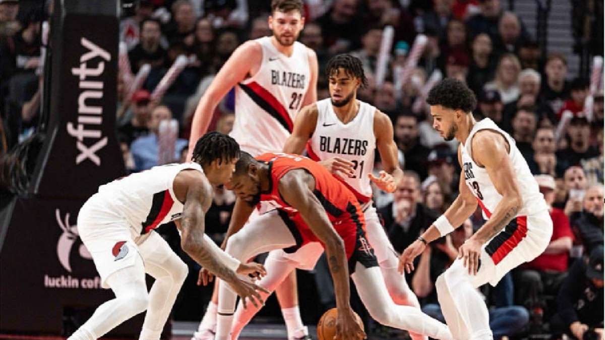 Brivido finale: i Blazers sfuggono al “furto” dei Rockets per un decimo di secondo