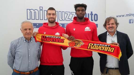 A2 - Ravenna - Presentati presso Minguzzi Auto Ivan Onojaife e Pietro Bocconcelli