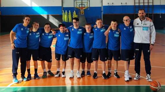 Palma di bronzo al ct dell'ItalBasket con Sindrome di Down