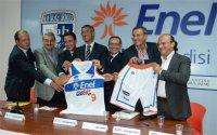 Brindisi presenta la nuova maglia targata Enel. "Siamo tornati in A per rimanerci"