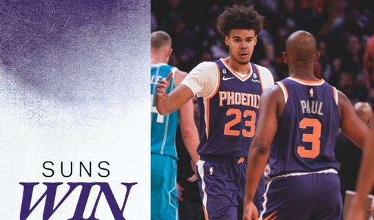 NBA - I Phoenix Suns hanno facile ragione sugli sbandati Hornets