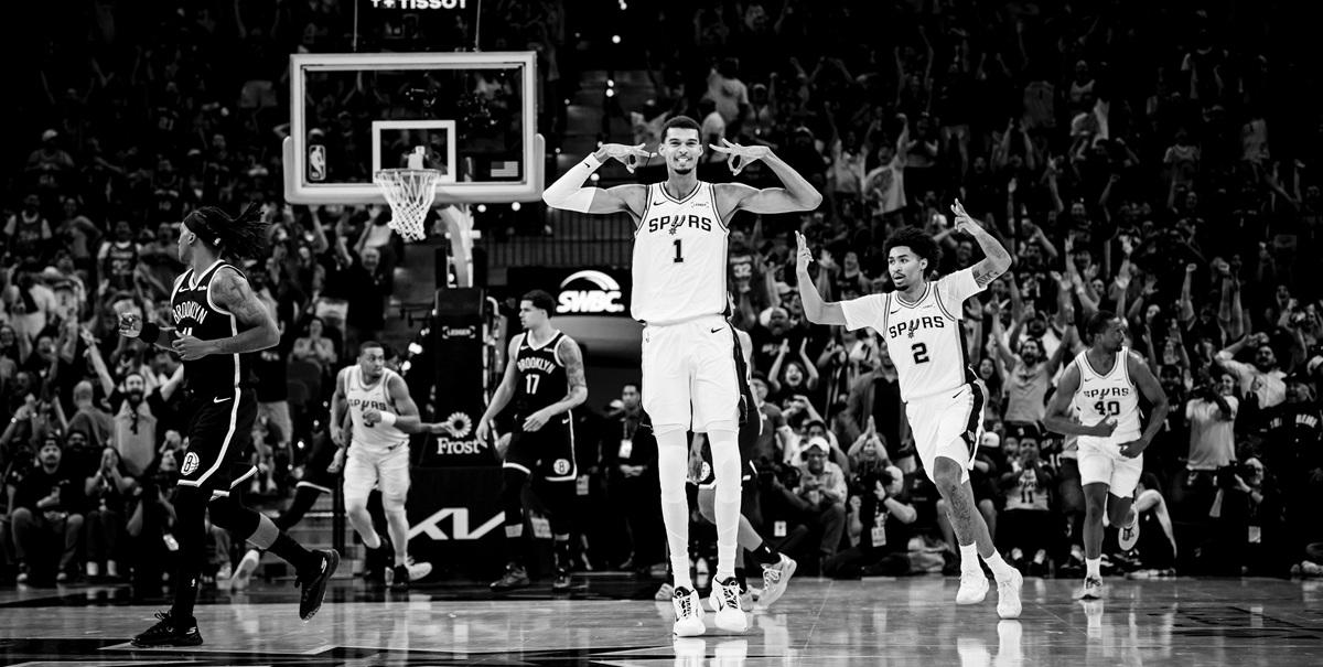Wembanyama e San Antonio Spurs ingiocabili per i Toronto Raptors