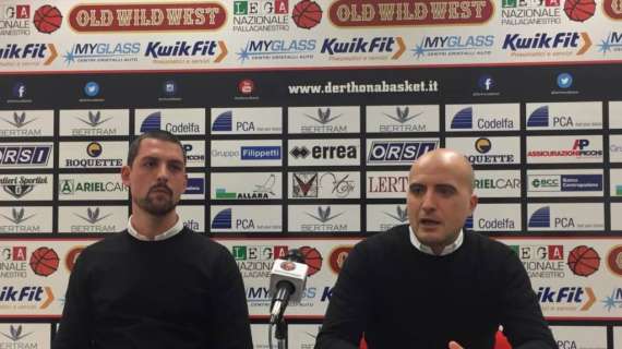 A2 - Derthona, l’assistente allenatore Talpo e Viglianisi presentano la gara contro Agrigento 
