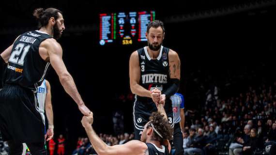 Virtus Bologna, rientrano Belinelli e Pajola per la trasferta a Napoli