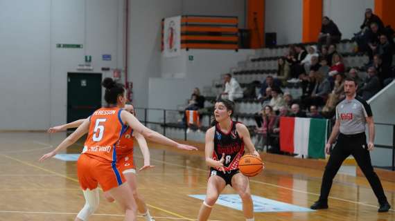 A2 F - Pallacanestro Vigarano comincia forte ma non basta, vince Treviso