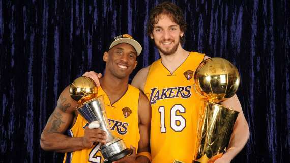 NBA - Lakers, la notte che Pau Gasol conobbe Kobe Bryant