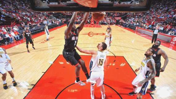 NBA - I Rockets spadroneggiano anche su Denver