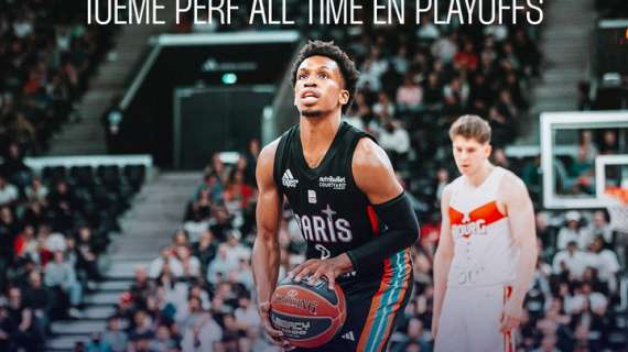 LNB Playoff - Il Paris Basketball si ripete contro il JL Bourg, a -1 dalle finali