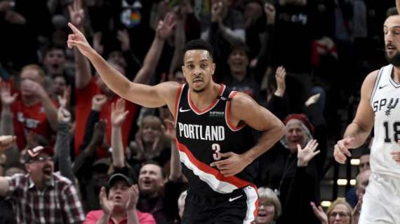 NBA - Blazers preoccupati per il ginocchio di CJ McCollum