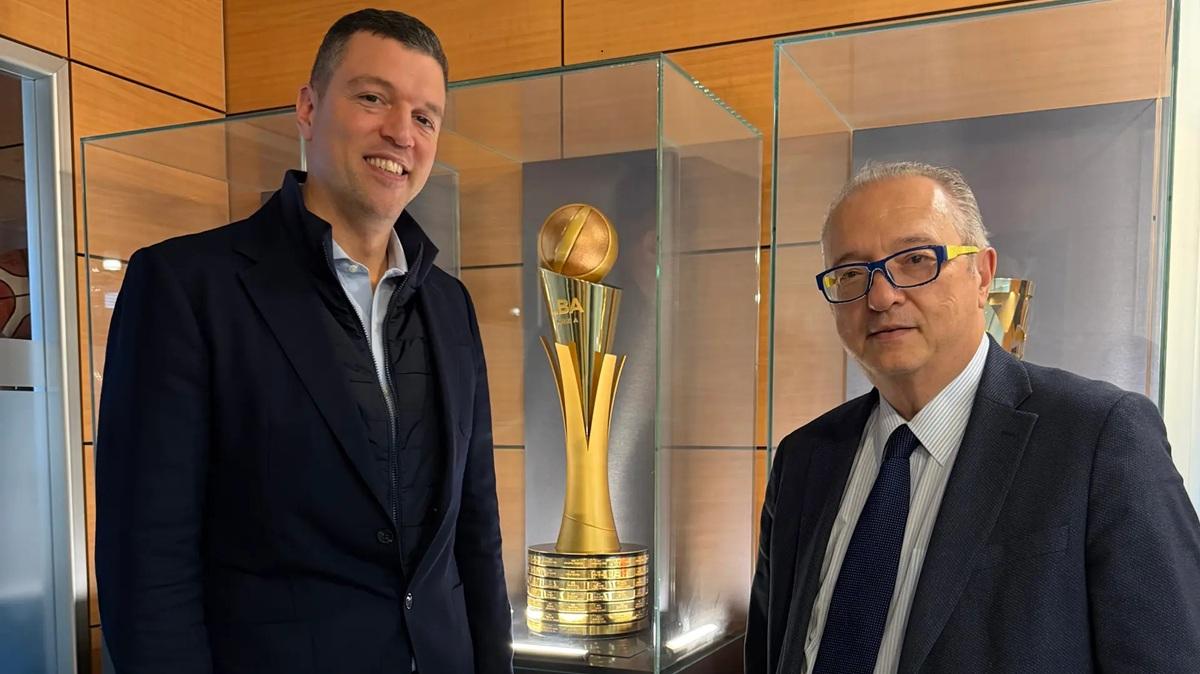 LBA - Maurizio Gherardini incontra l‘Euroleague Basketball Sports Director Ibrahim Erkan