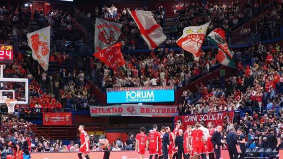 Olimpia Milano, record di presenze in EuroLeague: 6° club per affluenza