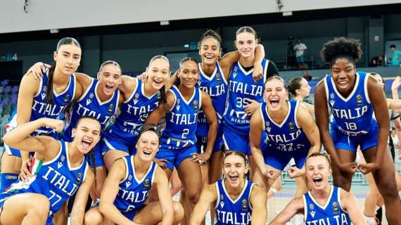 Eurobasket U16 F: l'Italia pasticcia e la Lettonia va in semifinale