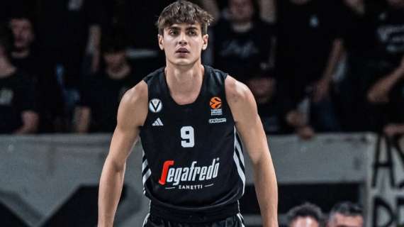 Virtus Bologna, esordio in EuroLega per Riccardo Visconti: "Grato"