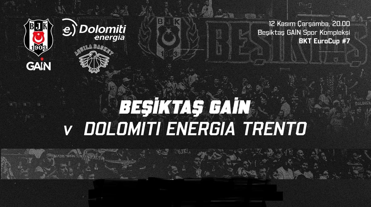 LIVE EC - Beşiktaş Istanbul vs Dolomiti Energia Trentino dove in TV, preview, diretta