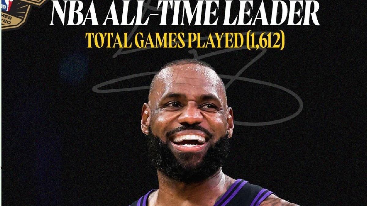 Superato Parish, il nuovo record di partite NBA giocate è solo di LeBron James