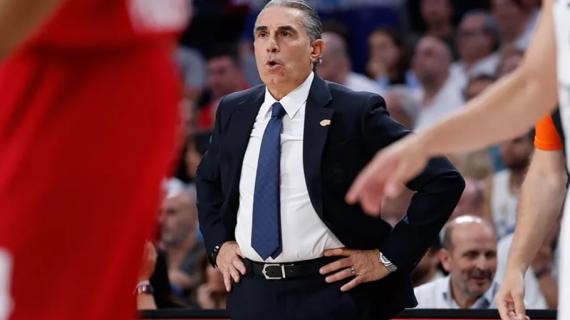 Il Real Madrid batte l'Oly, Scariolo: «La squadra ha mostrato cuore»