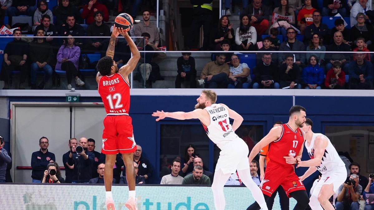 L'Olimpia Milano fa il bis in Eurolega (Partizan e Baskonia), ma cade contro Brescia