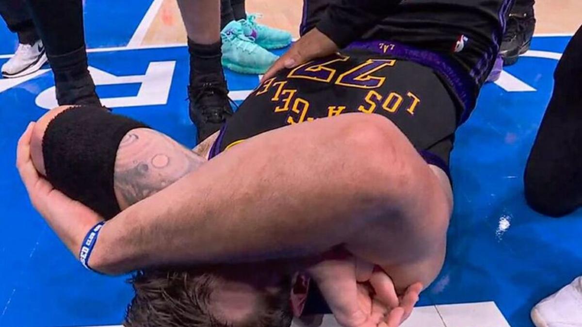 Tremano i Lakers: infortunio per Luka Doncic, lascia il campo nella gara contro OKC