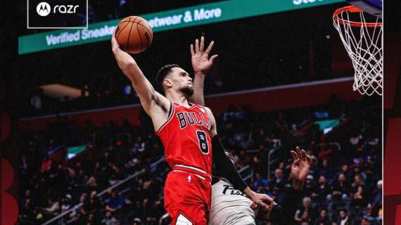 NBA - I Bulls si rialzano a spese dei Pistons di Simone Fontecchio