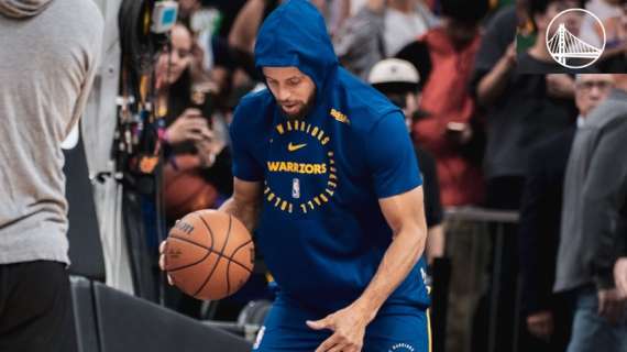 NBA - Steph Curry spiega di soffrire di tendinite ad entrambe le ginocchia