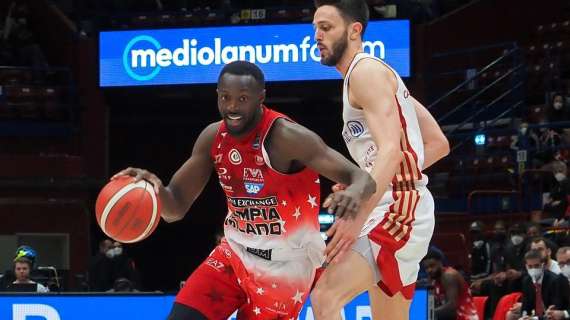 MERCATO LBA - Jerian Grant ai saluti con l'Olimpia Milano