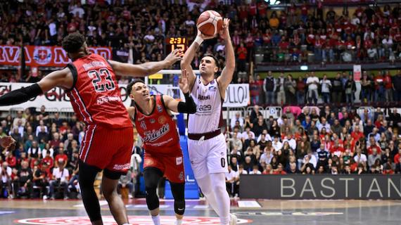 Trieste vs Trapani sul 42-47: il tabellino all'intervallo (10 Ford, 11 Ramsey)