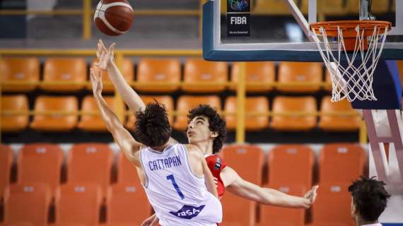 Europeo U16, l'Italbasket batte la Turchia: sabato per il quinto posto