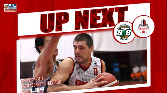 Serie B - Legnano Knights: torna la sfida con Treviglio al PalaFacchetti