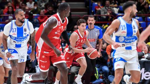 LBA highlights: Olimpia Milano domina il Banco di Sardegna Sassari