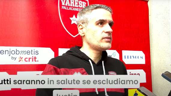 Varese, Kastritis: «Dobbiamo accendere il fuoco dei nostri tifosi»