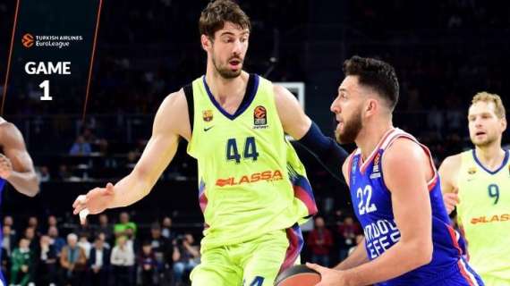 EuroLeague - L'Efes batte il Barcelona e si aggiudica gara 1