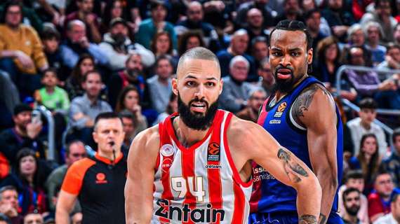 A Barcelona Fournier sulla sirena manda in paradiso l'Olympiacos