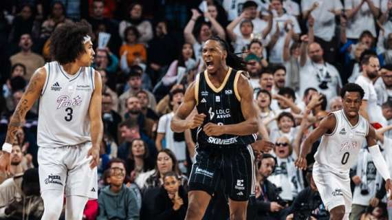 Betclick Elite - L'Asvel supera per la seconda volta il Paris Basketball