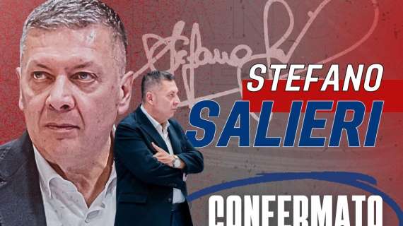 UFFICIALE A2 - Piacenza conferma coach Salieri per la prossima stagione 