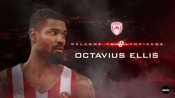 UFFICIALE EL - Octavius Ellis ha firmato con l'Olympiacos Pireo