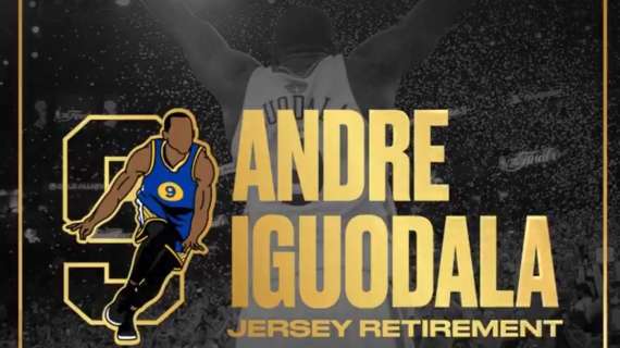 Ufficiale: Golden State ritira la #9 di Andre Iguodala a febbraio