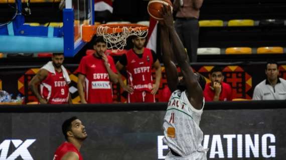 Cantù, Oumar Ballo inizia AfroBasket con 14 punti: Mali ko contro l'Egitto