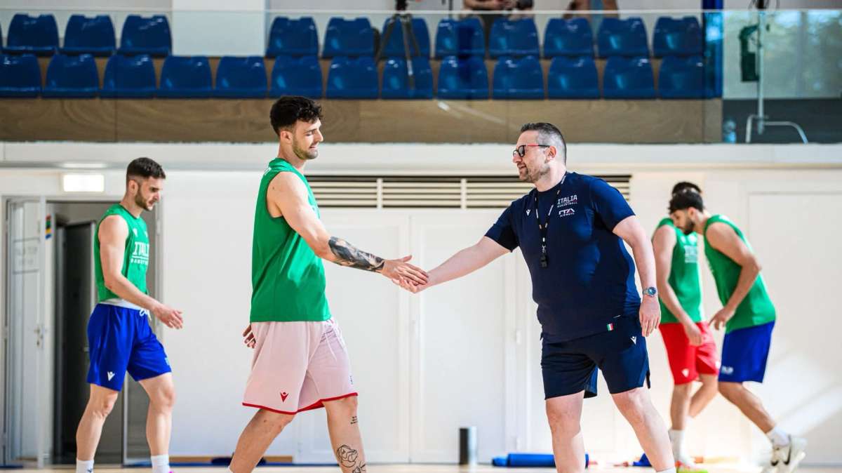 Italbasket al lavoro a Roma. Da oggi Spagnolo e Procida