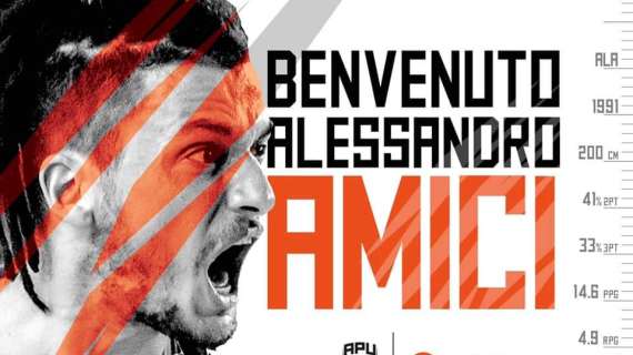 UFFICIALE A2 - Udine, firmato Alessandro Amici