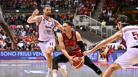 Pagelle: Trapani batte Trieste. Allen il migliore, Toscano-Anderson rinviato 