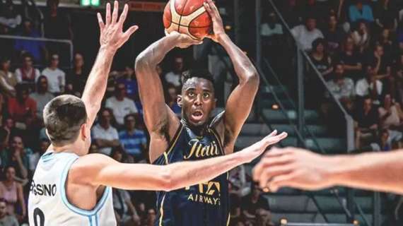 Italia, il tabellino all'intervallo contro l'Argentina: Spagnolo a 8+4+4