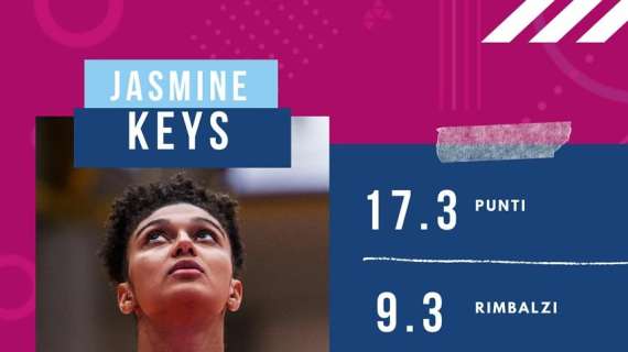 Techfind Serie A1 - Jasmine Keys è la MVP di dicembre 2021